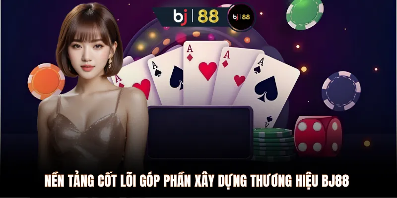 Nền tảng cốt lõi góp phần xây dựng thương hiệu BJ88 